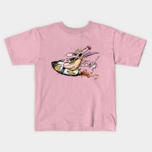 cow and chicken Kids T-Shirt